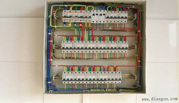 电气工程电箱安装实例