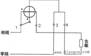 单相表接线图_单相表的正确接线