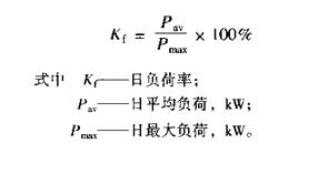 用电负荷特性的表征