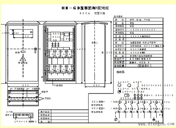 配电箱标准化配置图集