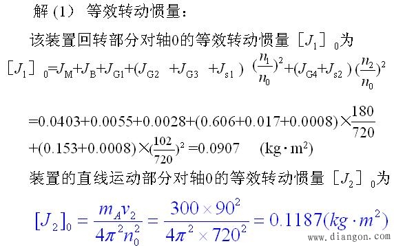 机械系统的制动控制