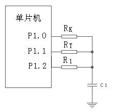 单片机测温电路图