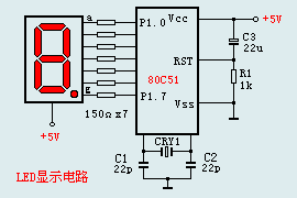 单片机数码管