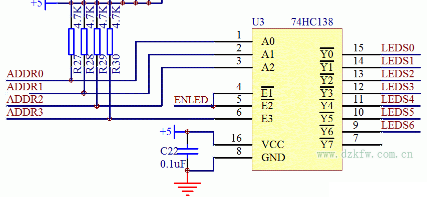 74HC138控制图