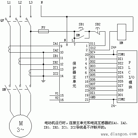 电动机保护器接线方法