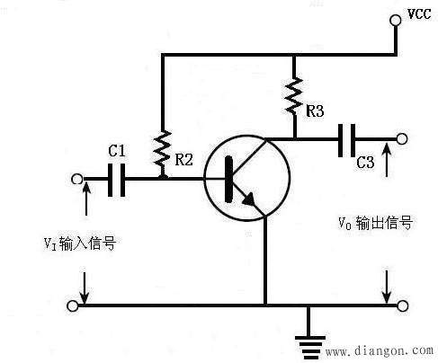 三极管自给偏压电路