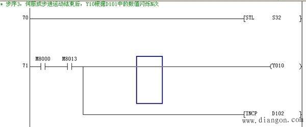 三菱PLC控制伺服或步进电机的顺序控制思路