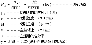 数控机床主传动系统概述