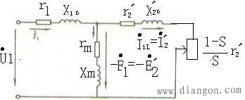 异步电机的"T"形等效电路