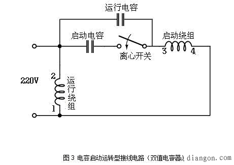 单相电机启动原理