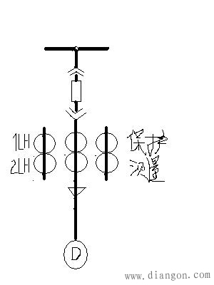 成套开关柜中进线柜电流互感器1LH、2LH含义