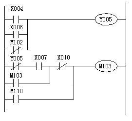 三菱PLC的触点并联OR,ORI指令