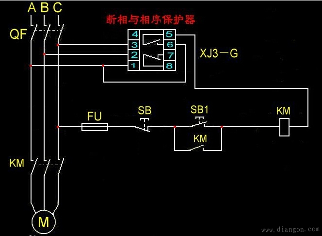 相序保护器原理_相序保护器工作原理