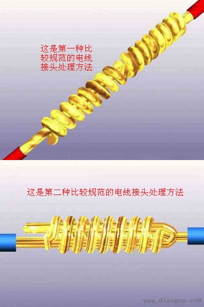 电工电线接线实物图