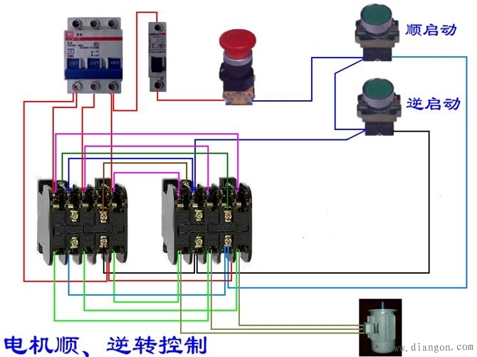 三相异步电动机控制电路图_电动机控制电路精选