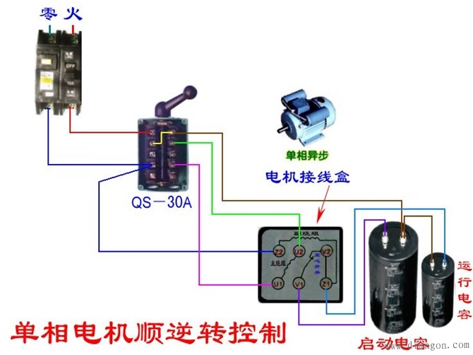 三相异步电动机控制电路图_电动机控制电路精选