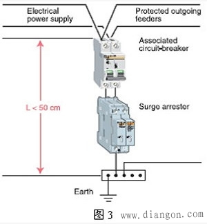电涌保护器安装接线方法