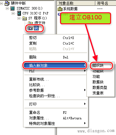 S7-300的日时间中断和硬件中断