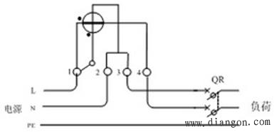 单相电表工作原理_单相电表接线原理图