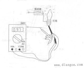 数字万用表测量电流方法