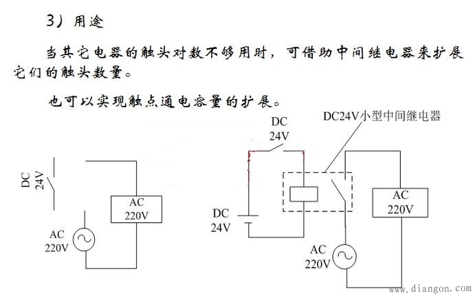 中间继电器的结构和工作原理