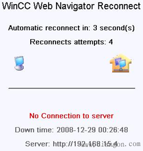 WinCC Web Navigator服务器间的负载均衡功能