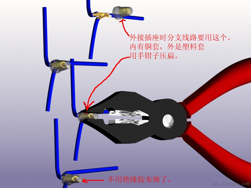 电线接法_电线的接法_电线接头接法图解