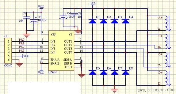 大功率直流电机H桥驱动电路设计方案