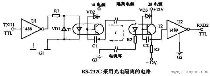 PLC与RS-232C通信接口的抗干扰技术
