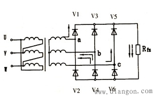 三相桥式整流电路