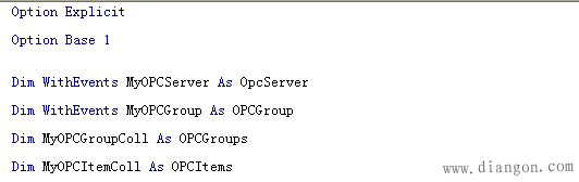 如何使用Excel通过OPC访问WinCC的实时数据