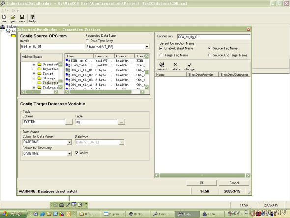 如何使用WinCC Industrial Data Bridge将WinCC的实时数据通过OPC DA记录到