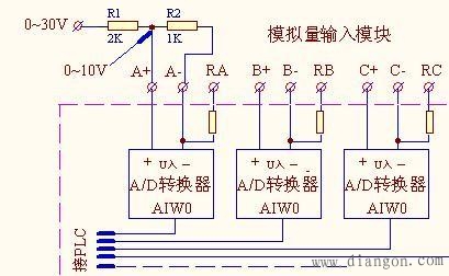 如何用plc读取0~30v的电压信号