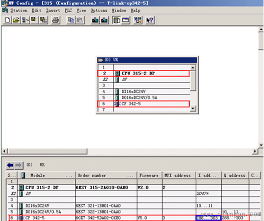 Ylink后连接S7-300从站（扩展CP342-5）的组态方法
