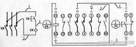 电气线路接线编号方法