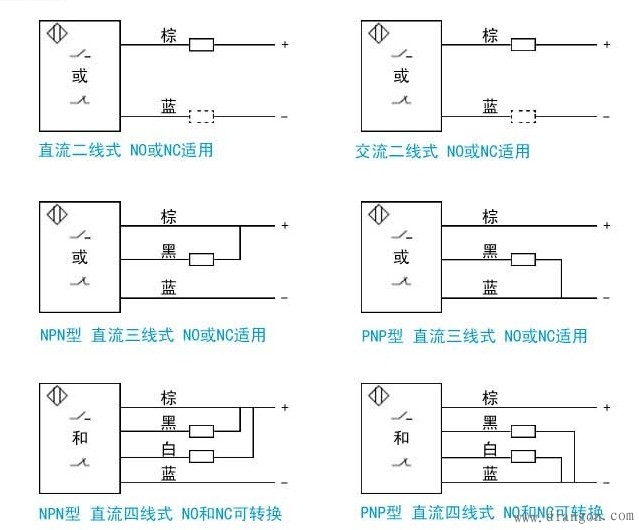 接近开关接线图