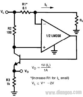 LM358典型应用电路图