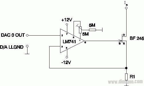 数字/模拟输出接口电路