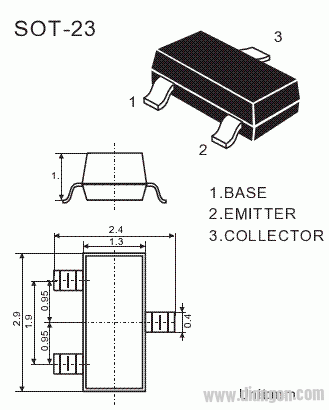 9013三极管管脚图_参数及封装图