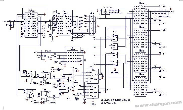 步进电机驱动器电路图