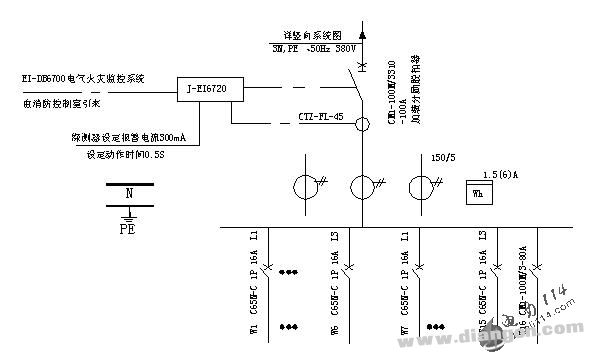 配电柜电气火灾监控探测器的设计实例