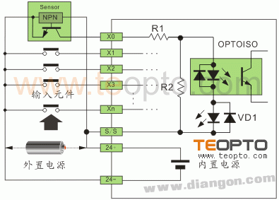 PLC与接近及光电开关的接线方法