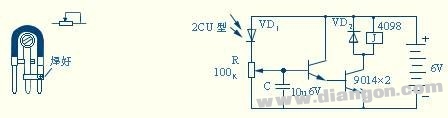 自动控制开关电路_光控开关电路与温控开关电路