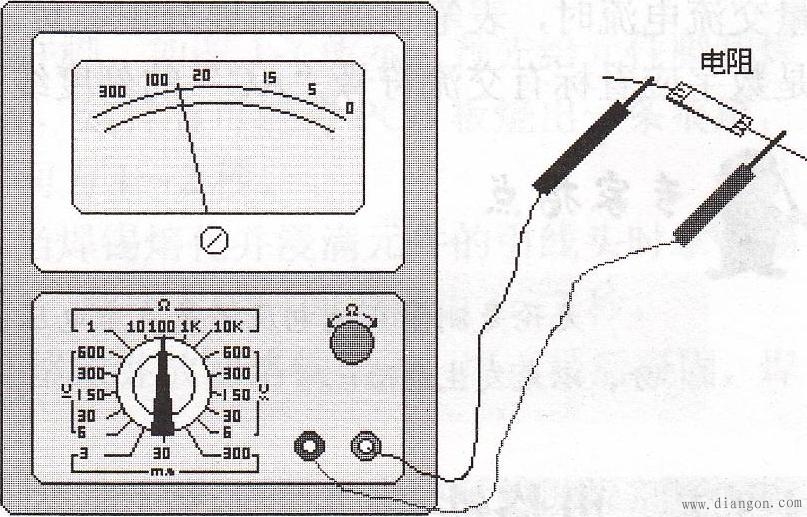 万用表使用方法图解